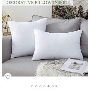 Throw pillow insert 12*20*1